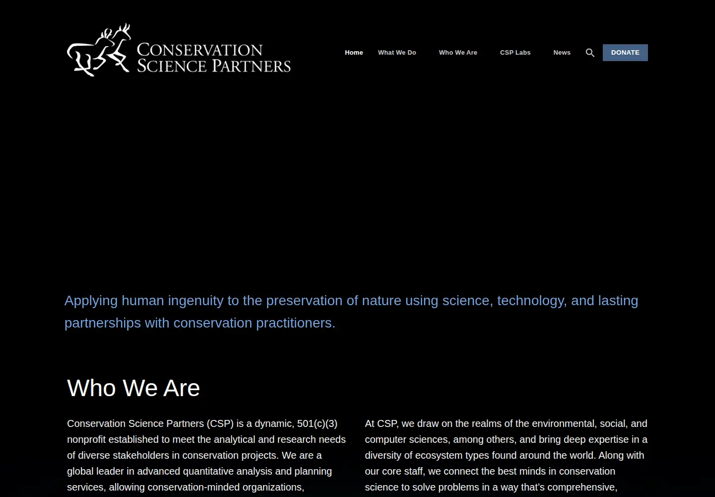 Screenshot of csp-inc.org