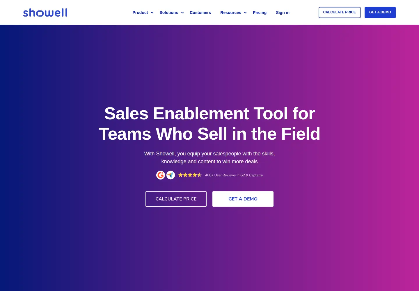 Screenshot of showell.com