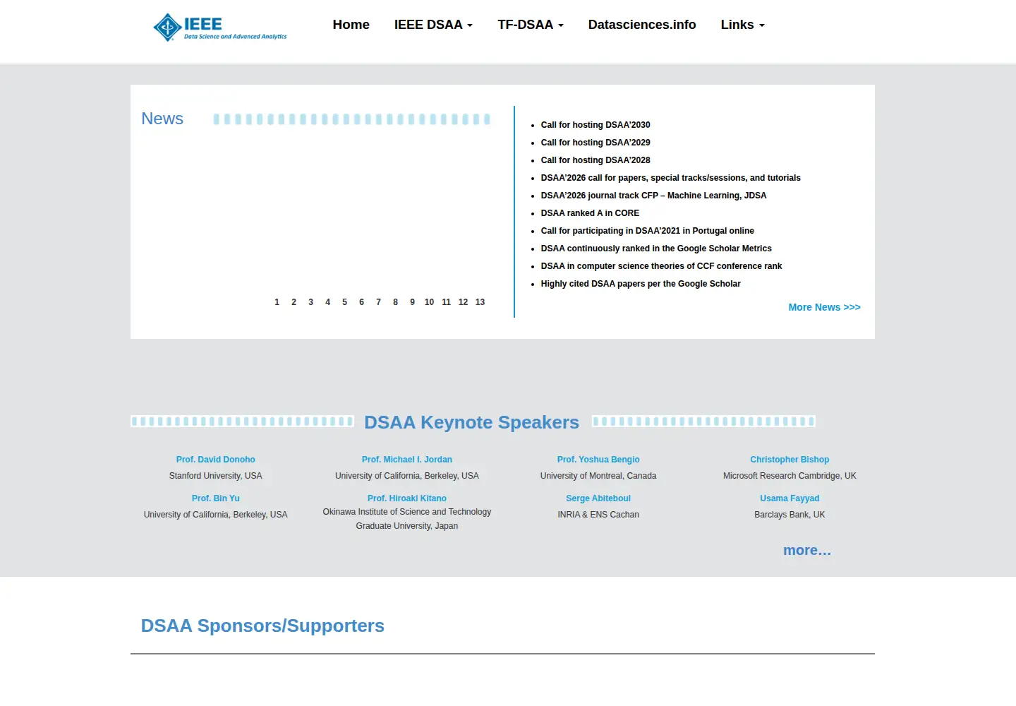 Screenshot of dsaa.co