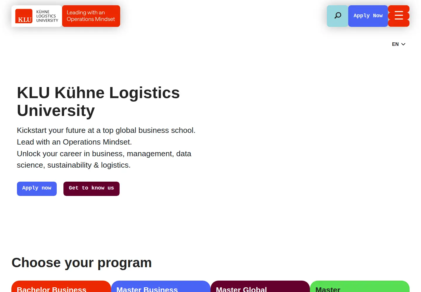 Screenshot of klu.org