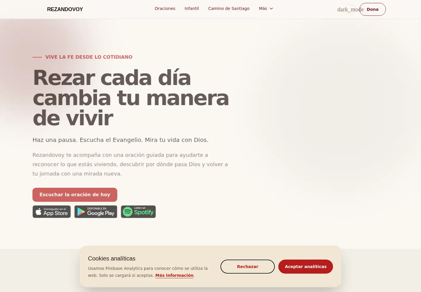 Screenshot of rezandovoy.org