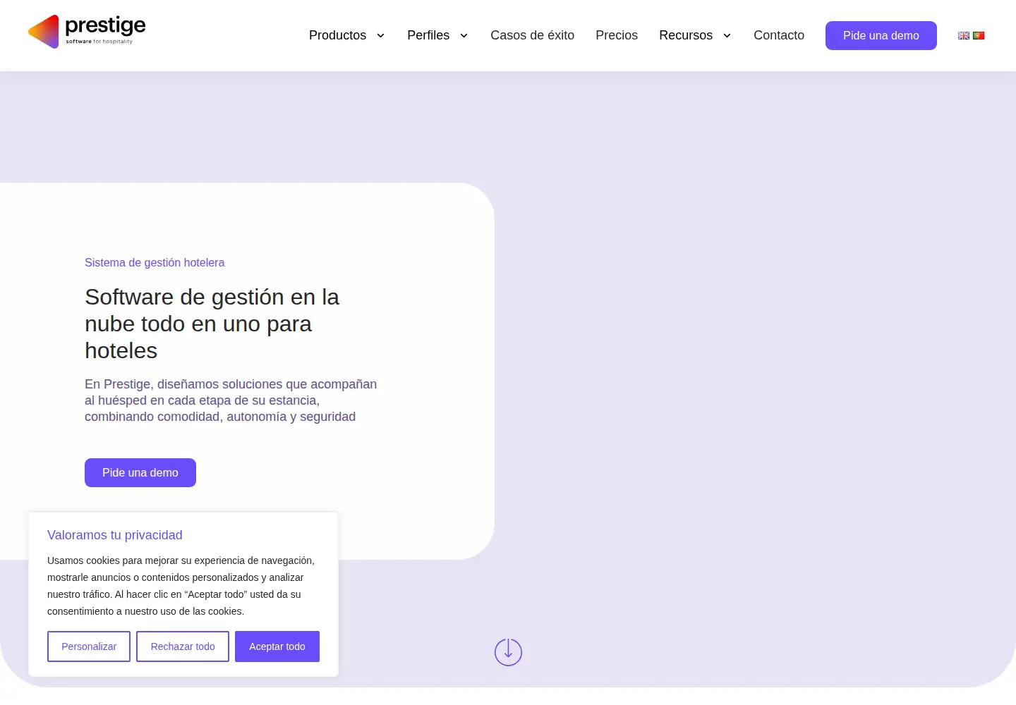 Screenshot of prestige-soft.com