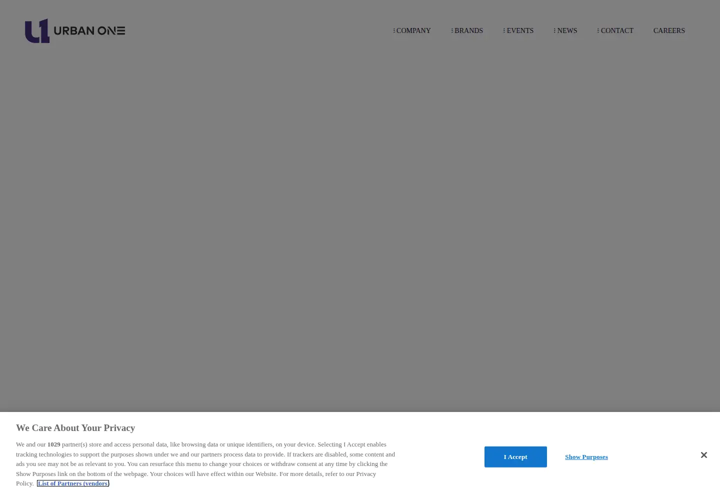 Screenshot of urban1.com