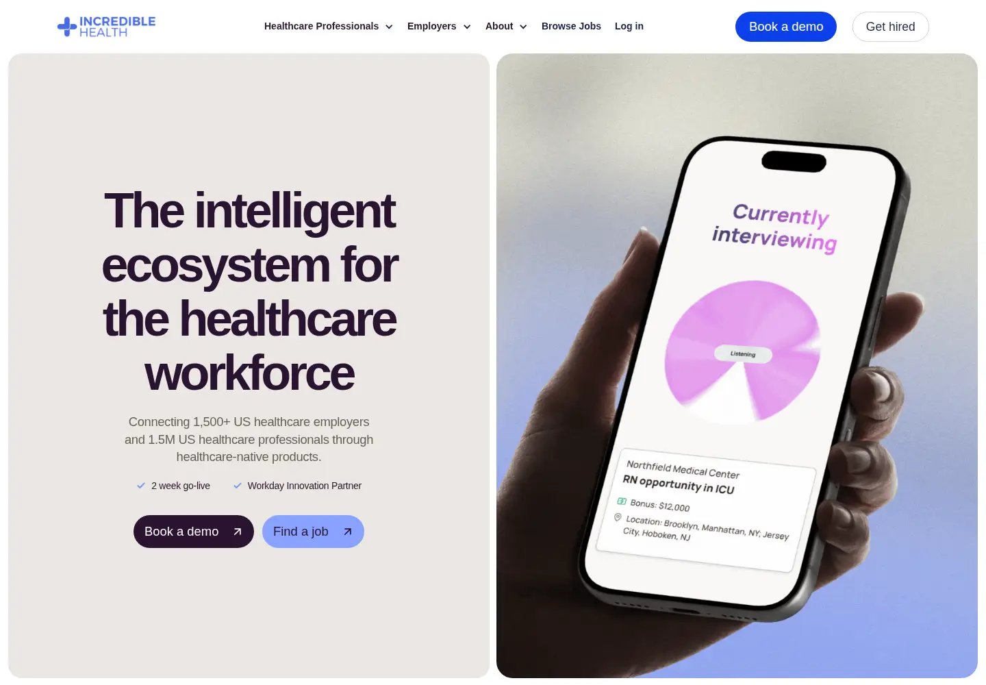 Screenshot of incrediblehealth.com