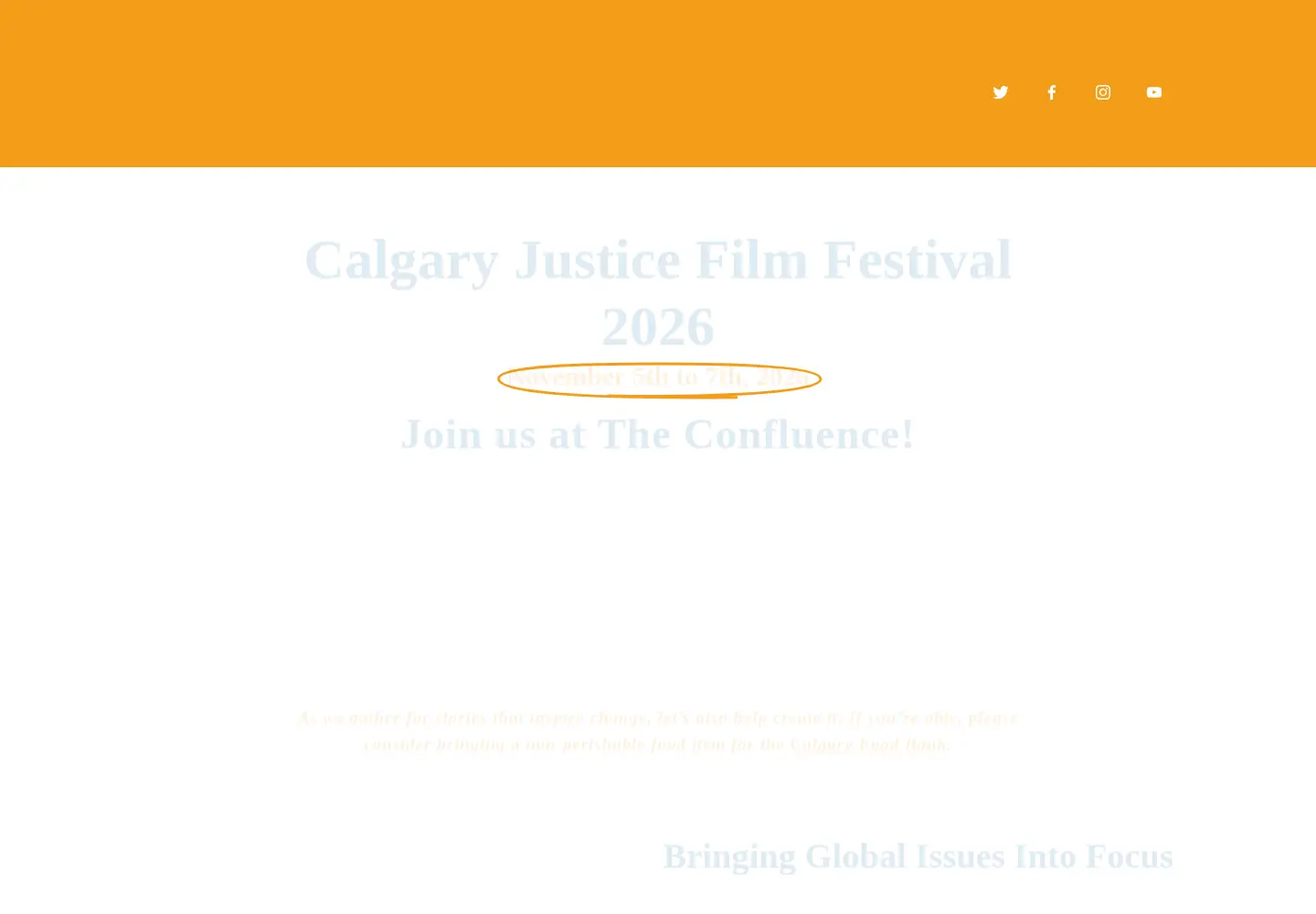 Screenshot of justicefilmfestival.ca