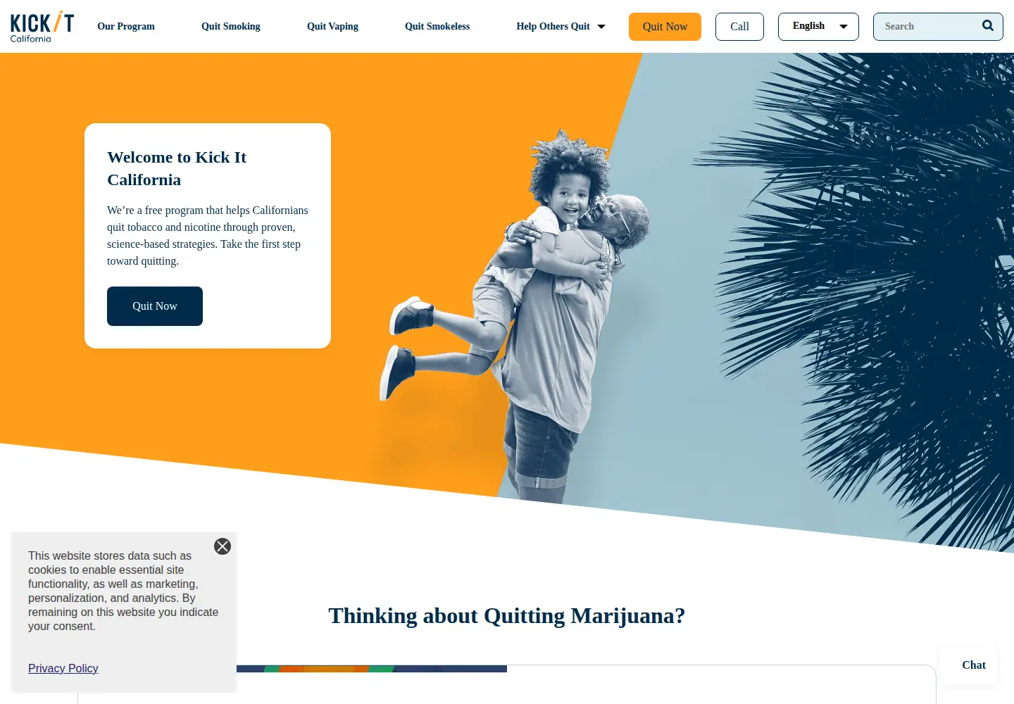 Screenshot of kickitca.org