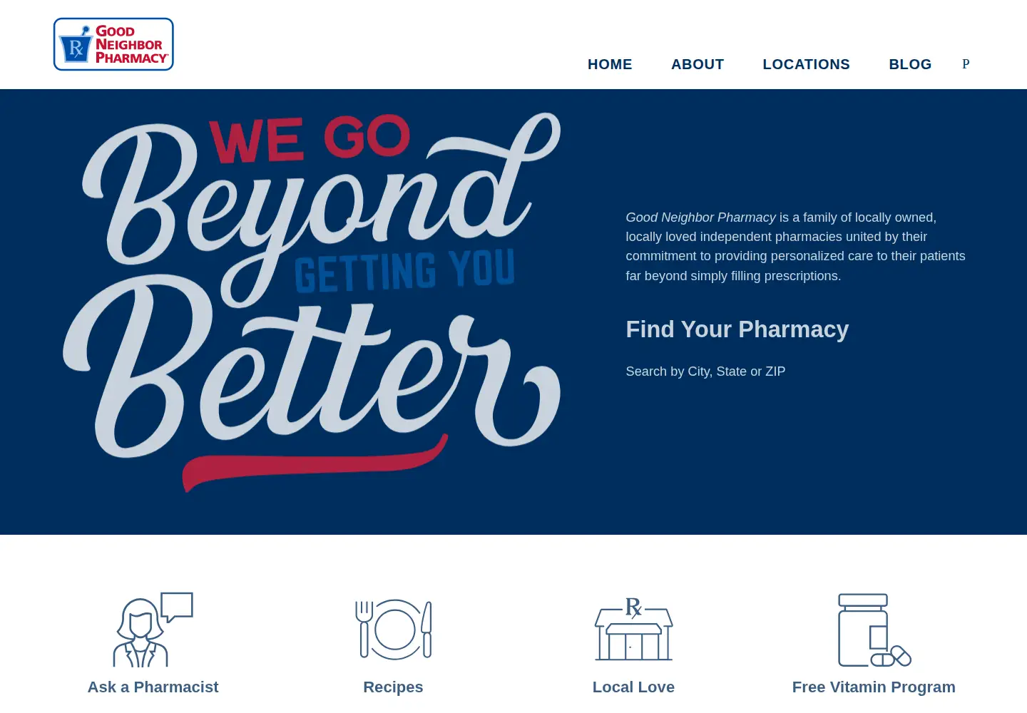 Screenshot of mygnp.com