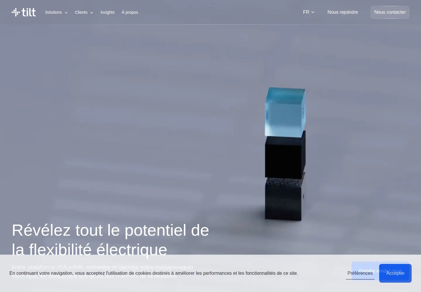 Screenshot of tilt-energy.com