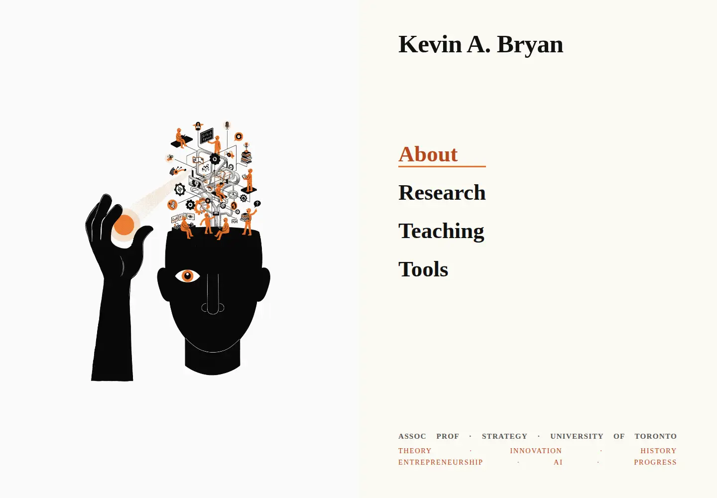 Screenshot of kevinbryanecon.com