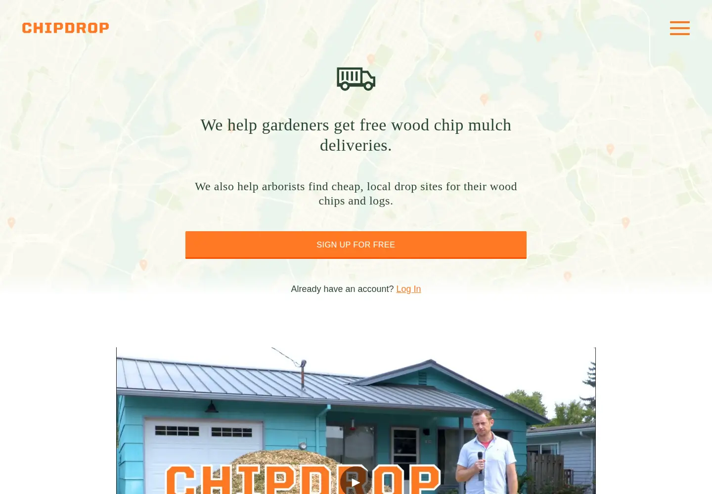 Screenshot of getchipdrop.com
