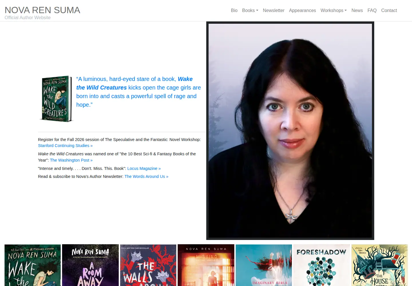 Captured homepage of novaren.com in the current scan