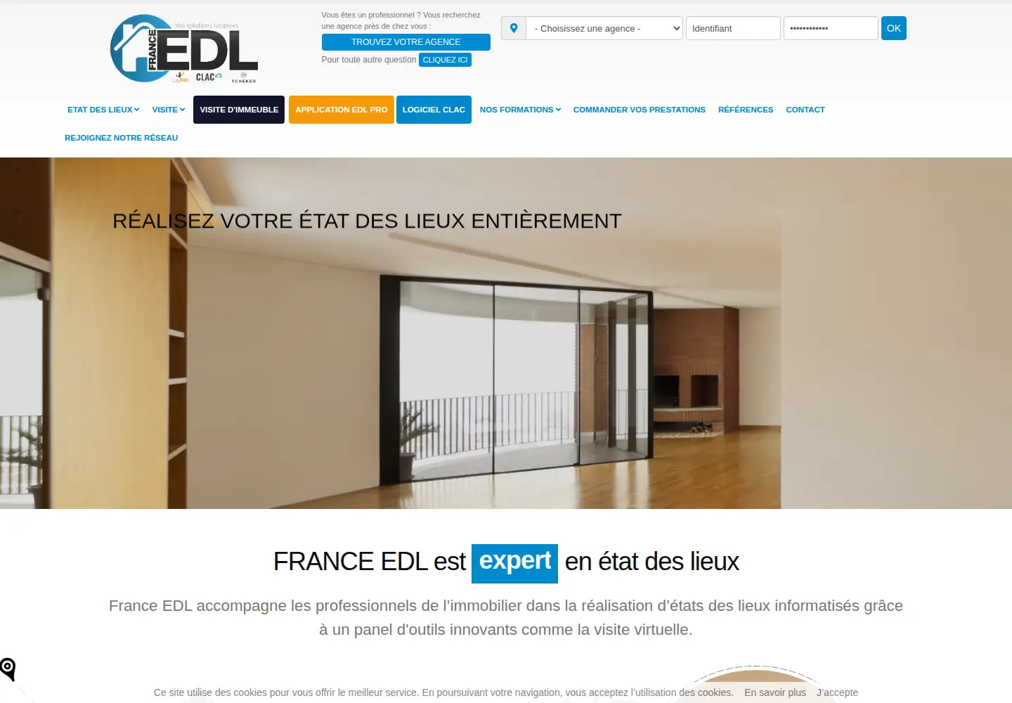 Screenshot of france-edl.fr