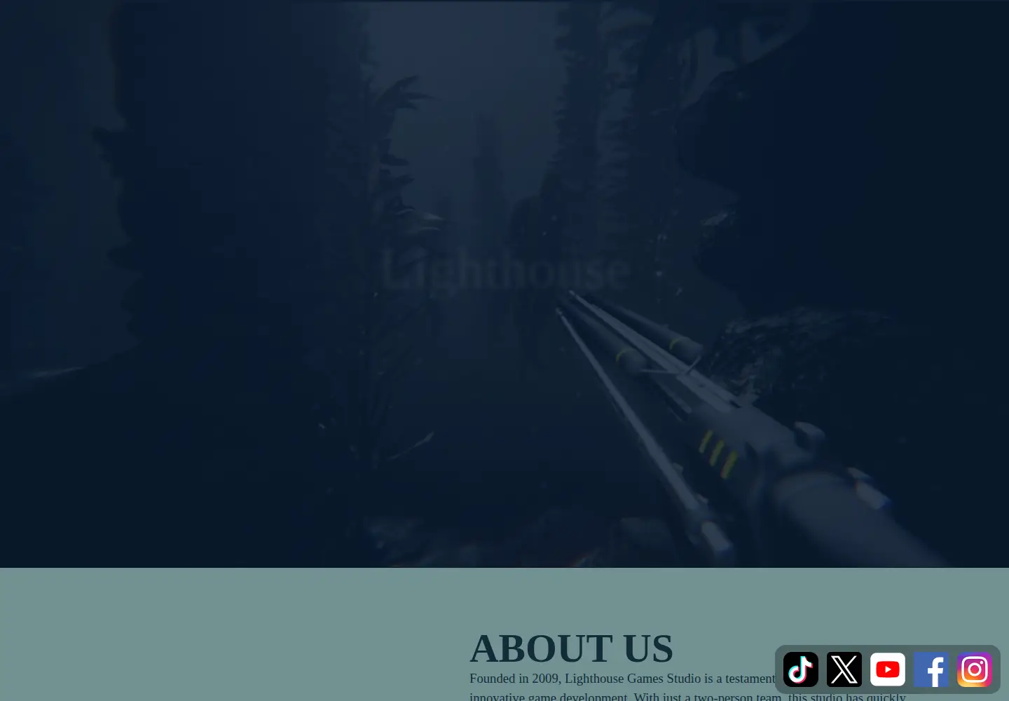 Captured homepage of lighthousegamesstudio.com in the current scan