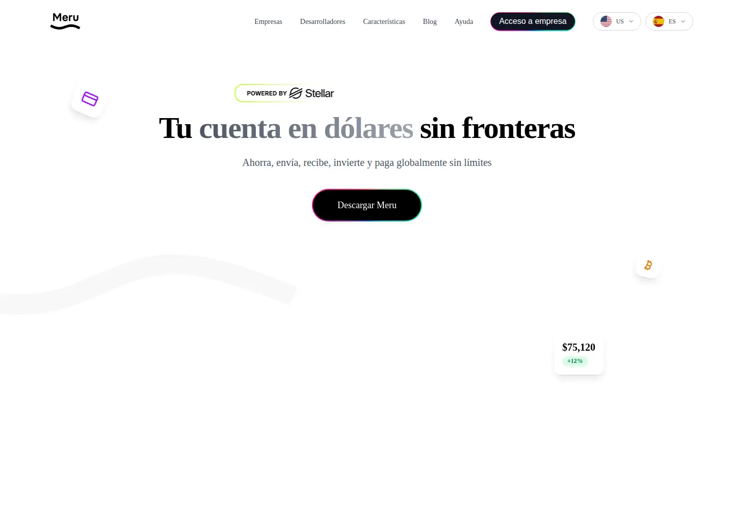 Screenshot of getmeru.com