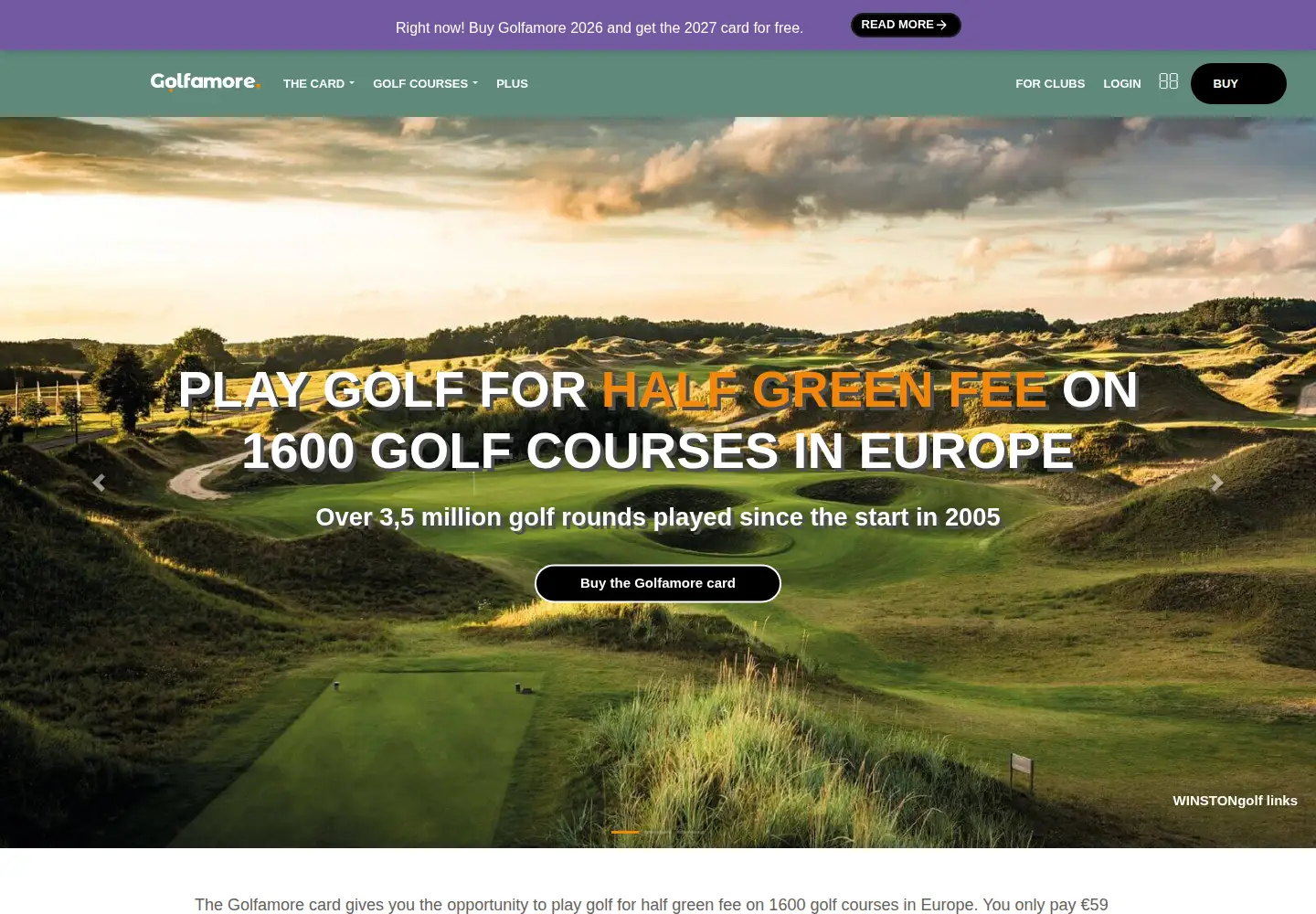 Screenshot of golfhaftet.com