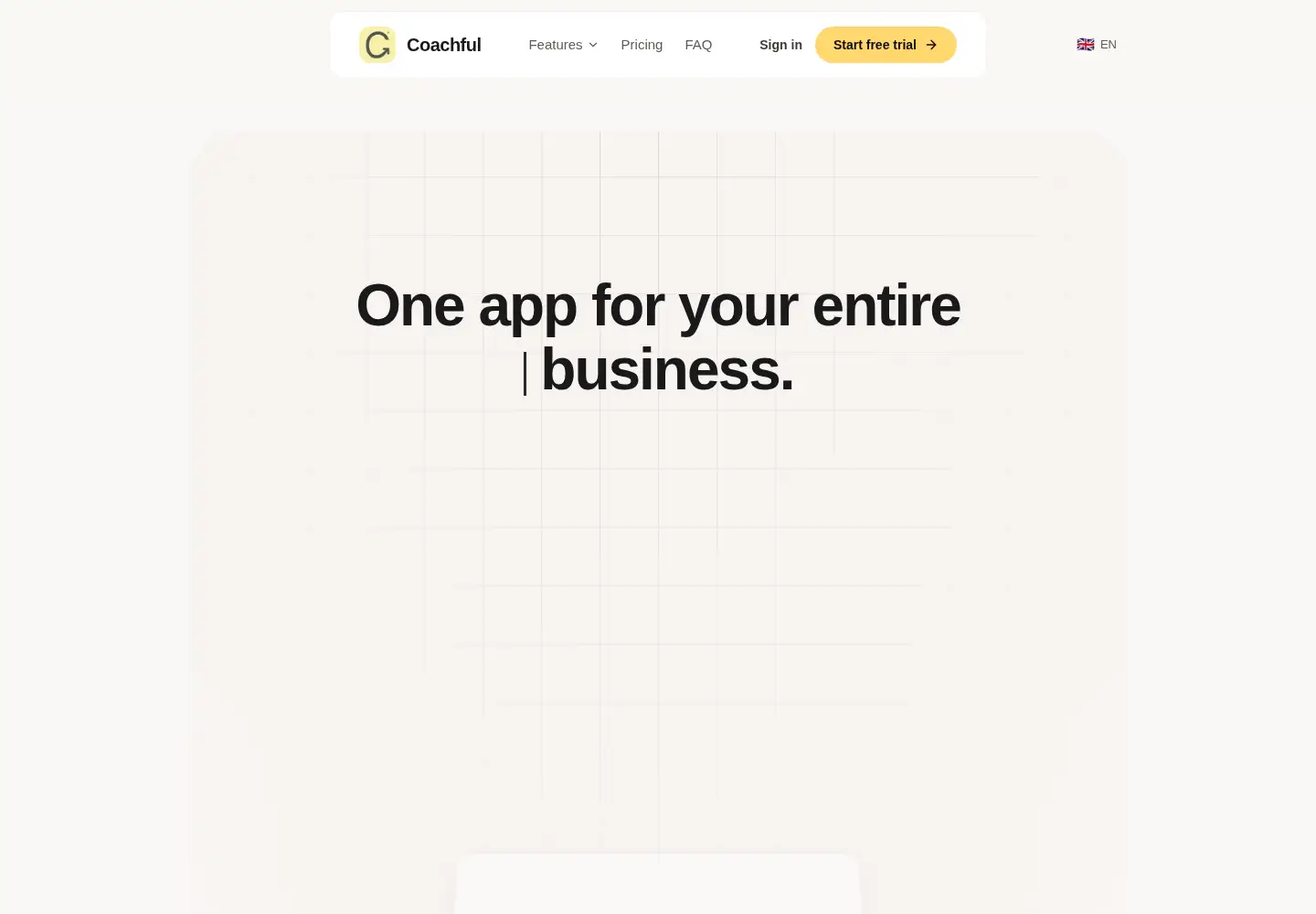 Screenshot of coachful.co