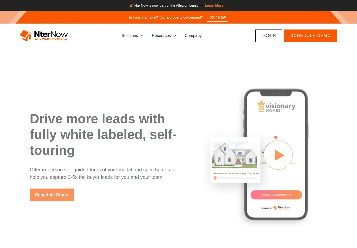 Screenshot of nternow.com