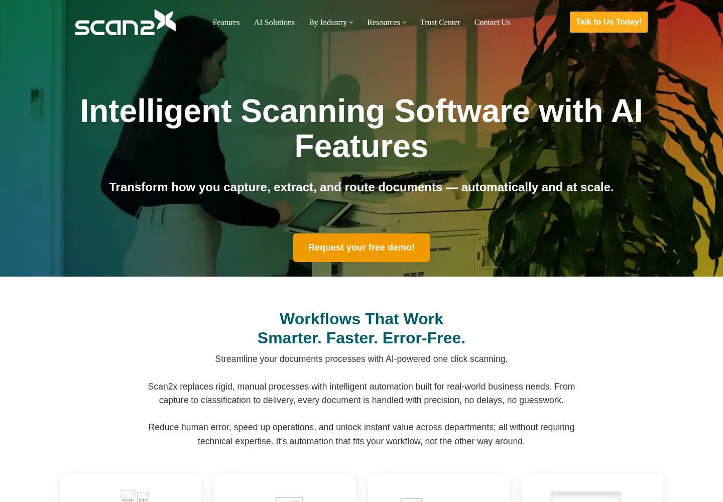 Screenshot of scan2x.com