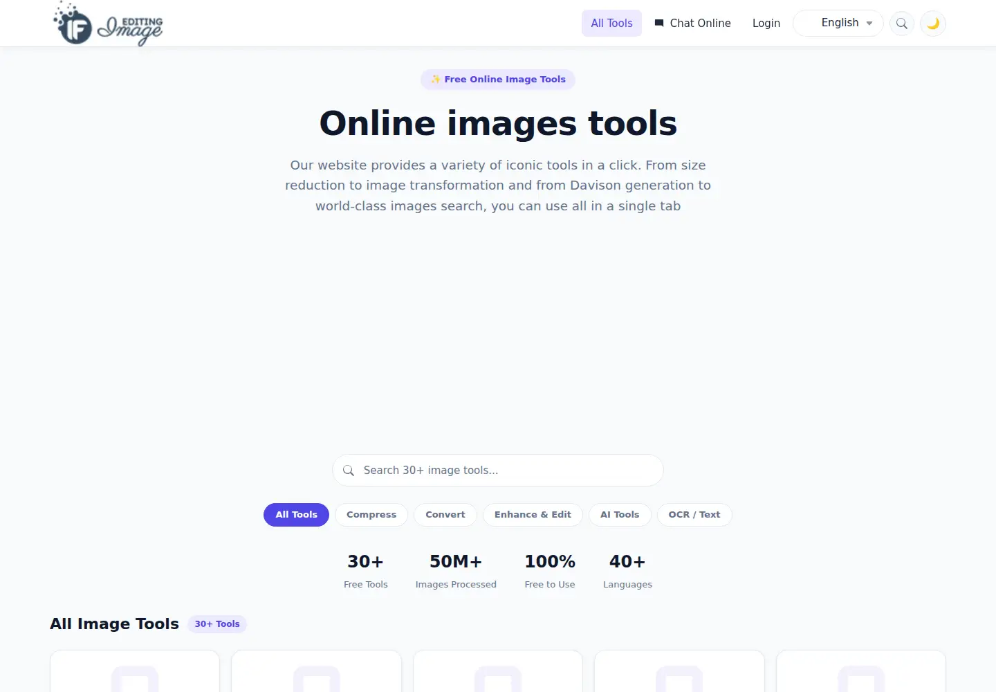 Screenshot of ifimageediting.com