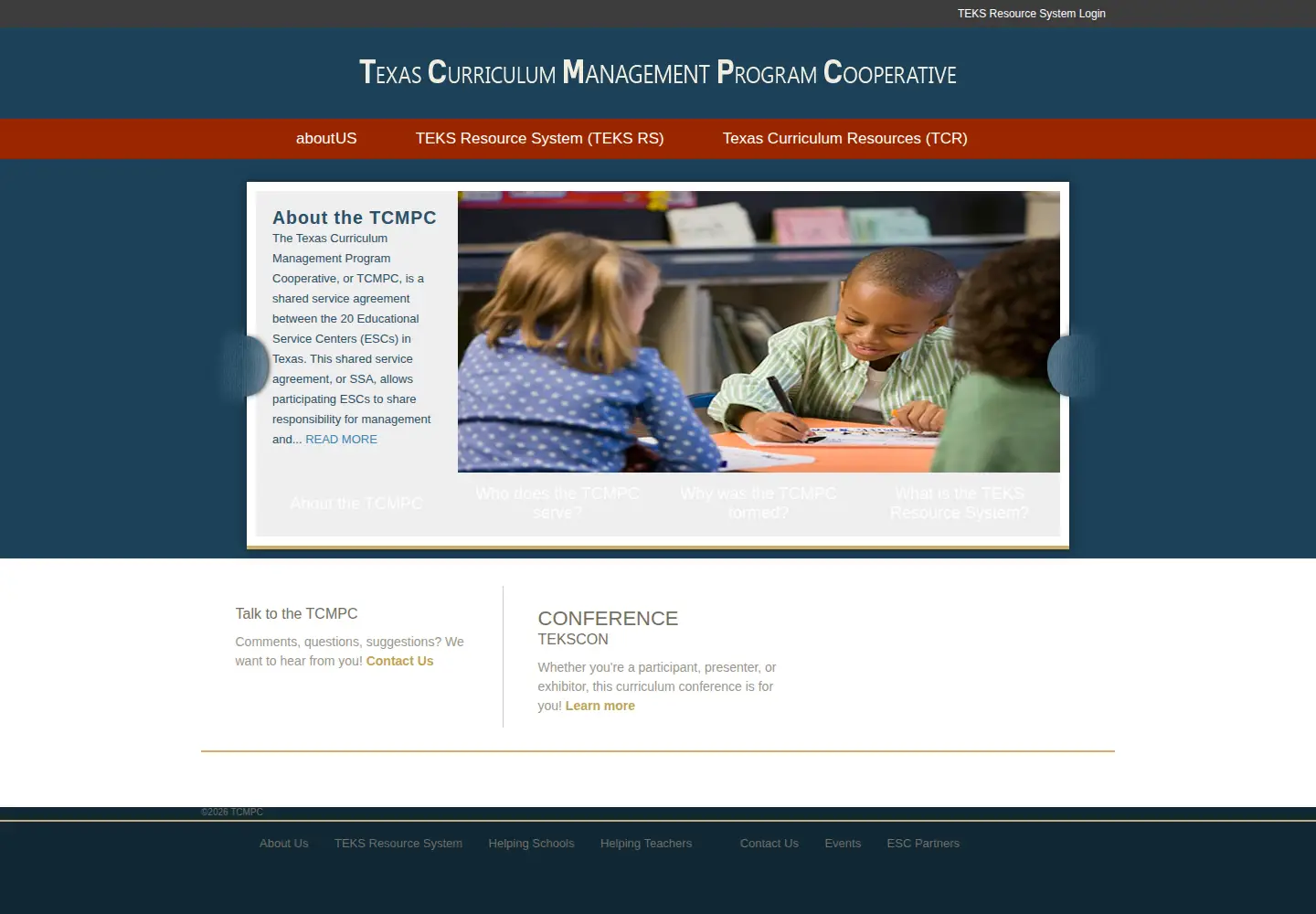 Screenshot of tcmpc.org
