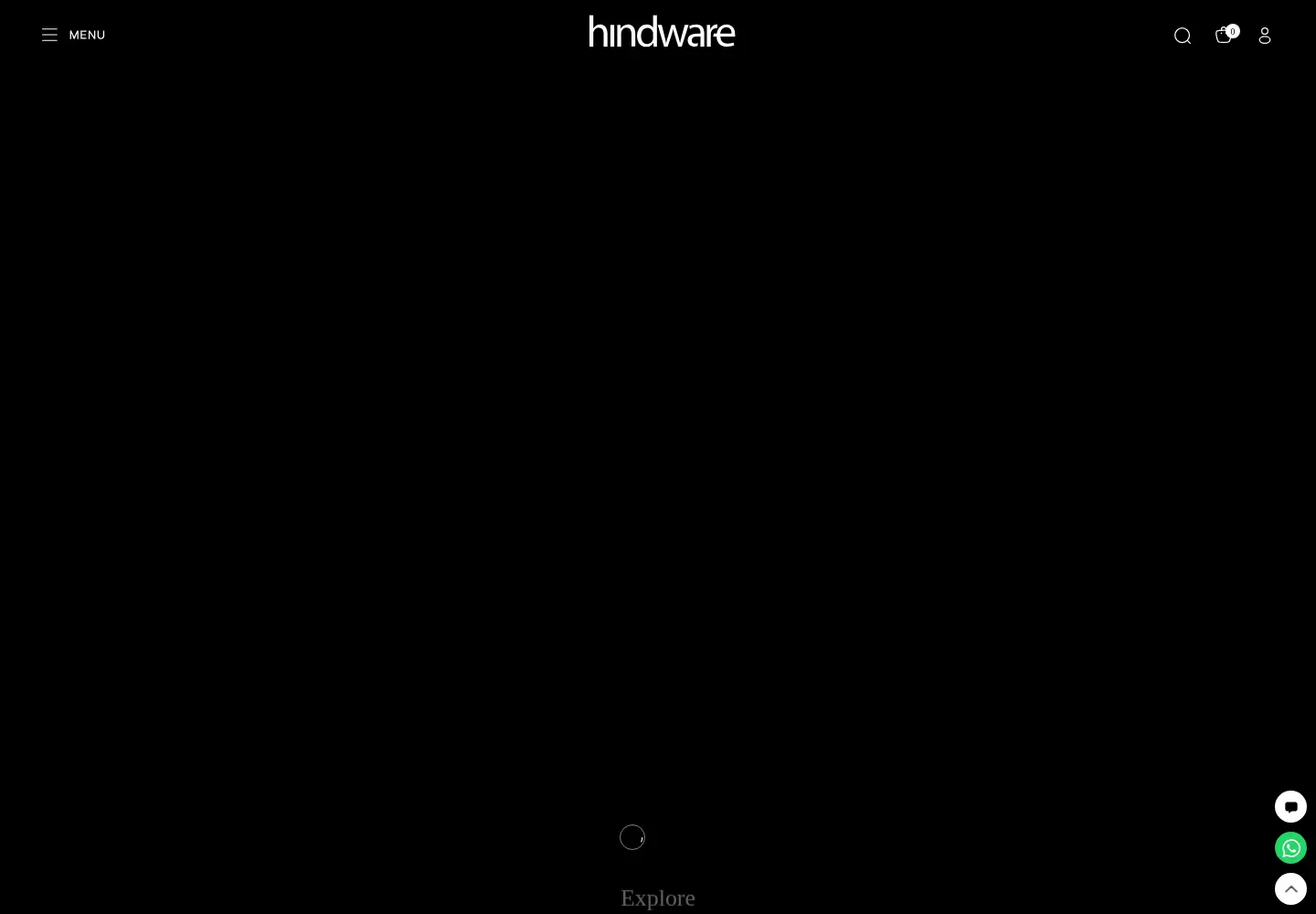 Screenshot of hindware.com