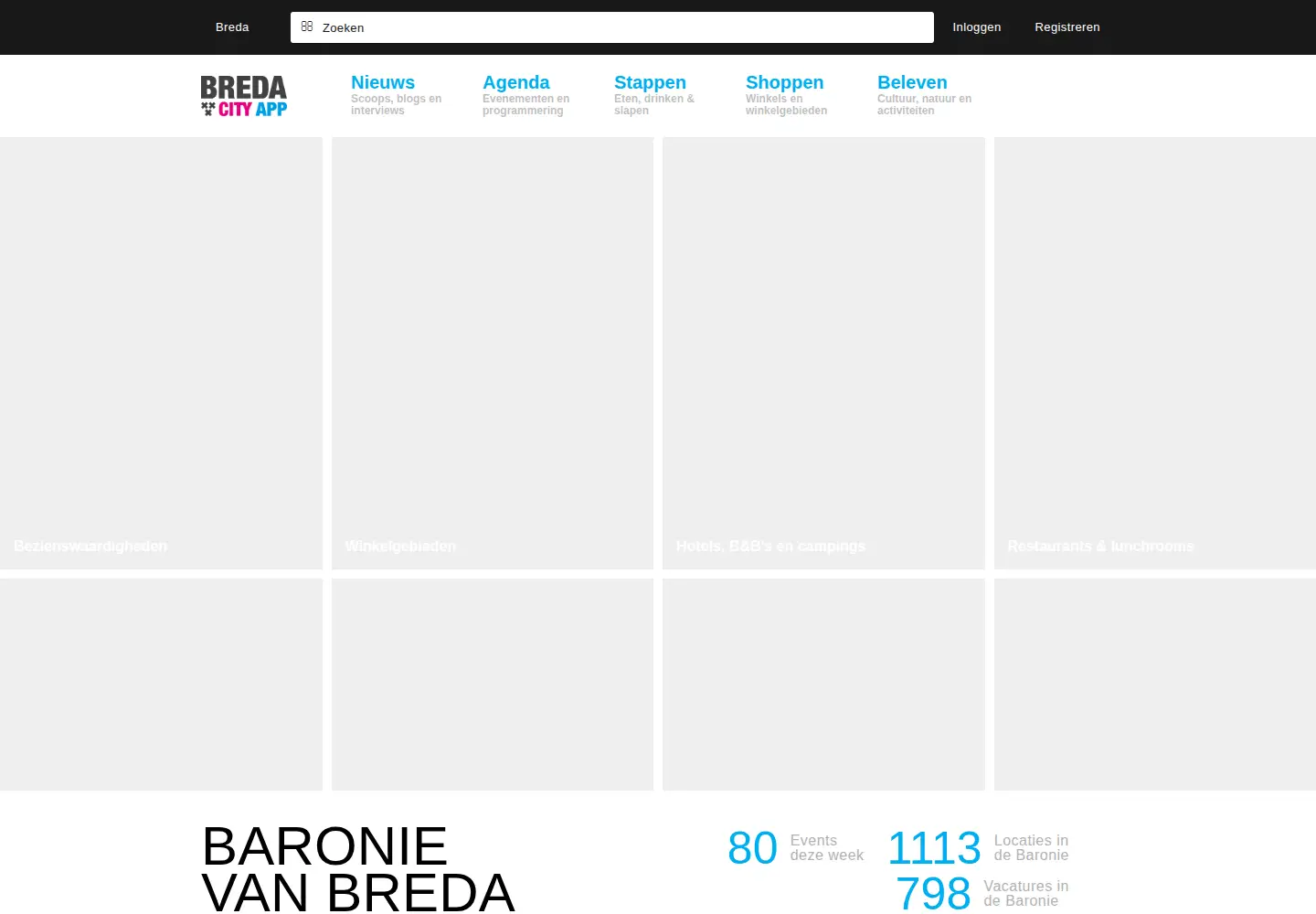 Screenshot of stappen-shoppen.nl