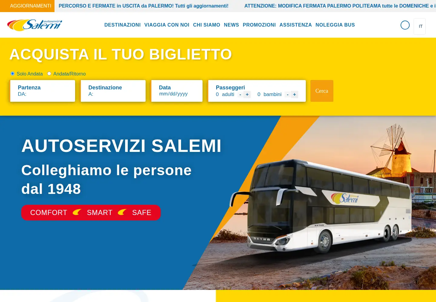 Screenshot of autoservizisalemi.it