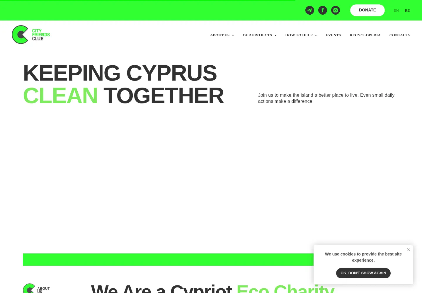 Screenshot of cityfriends.club