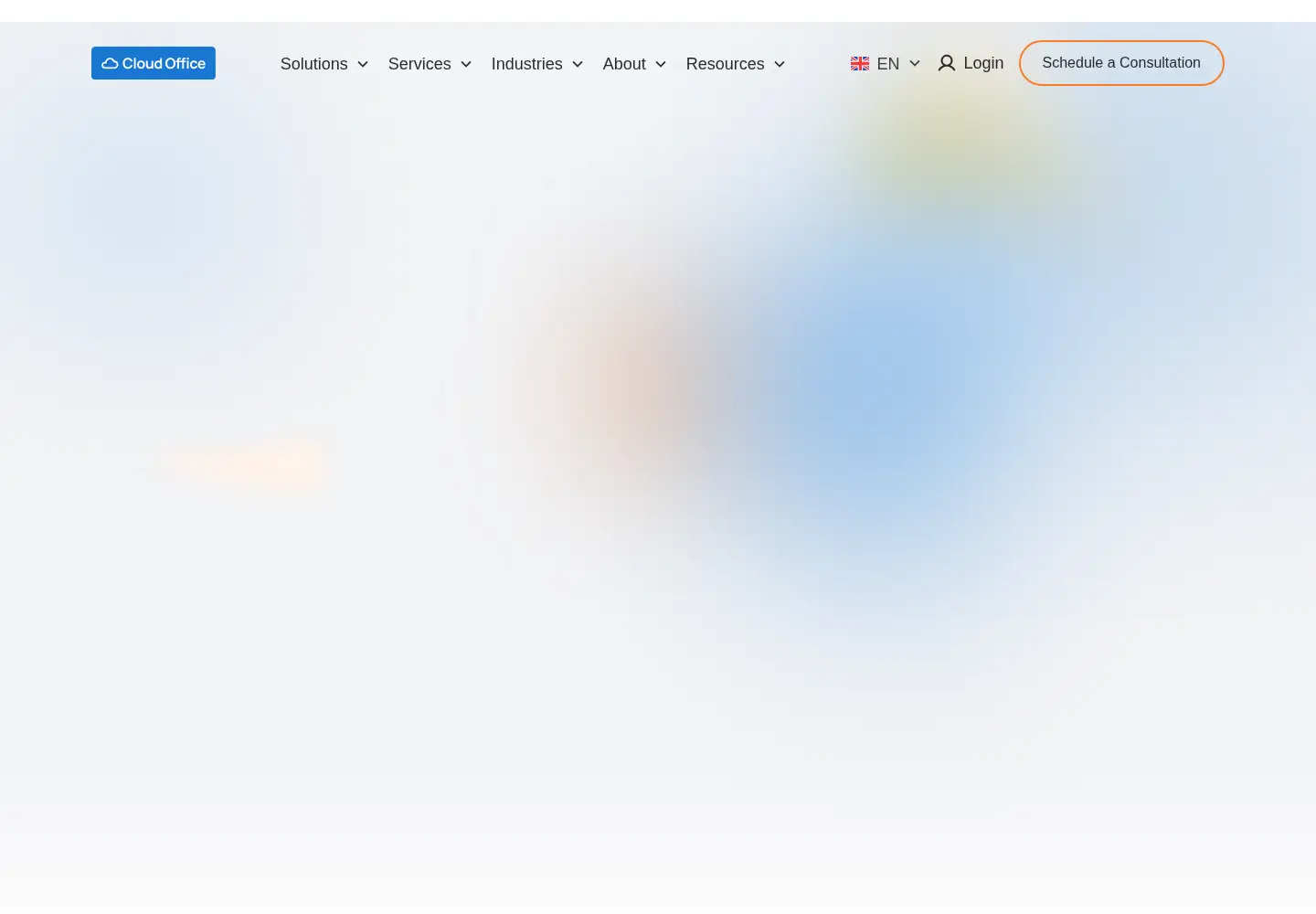 Screenshot of cloud-office.com