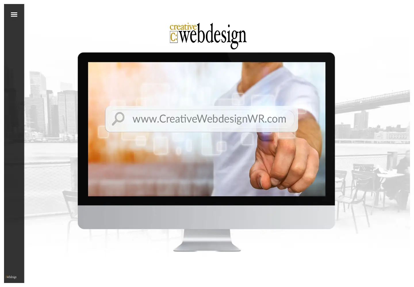 Captured homepage of creativewebdesignwr.com in the current scan