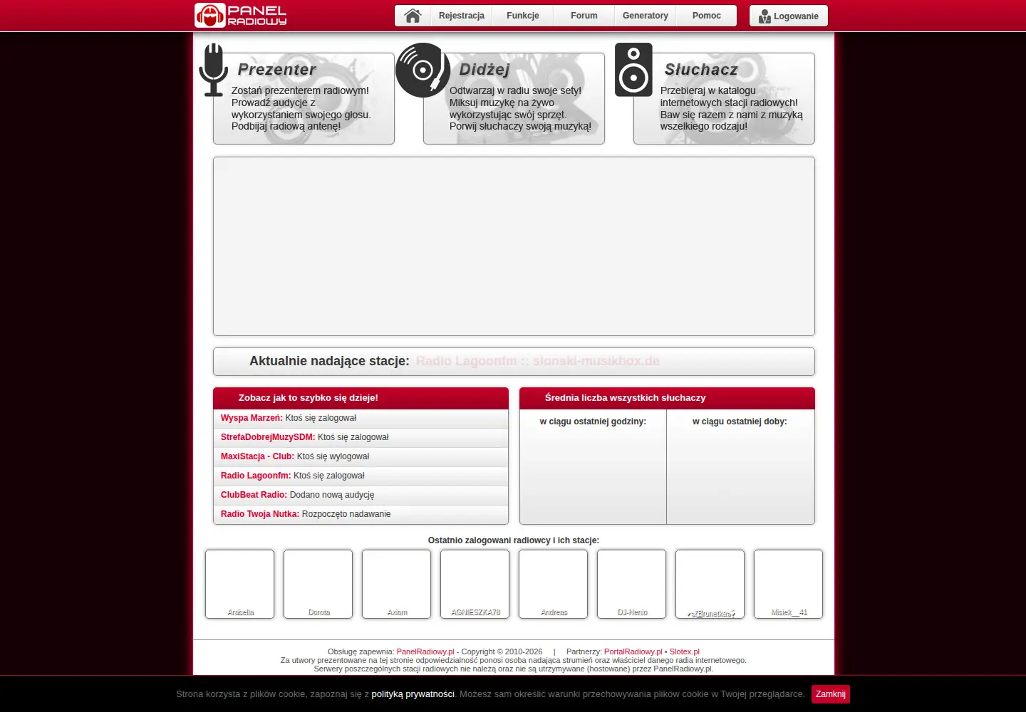 Screenshot of panelradiowy.pl