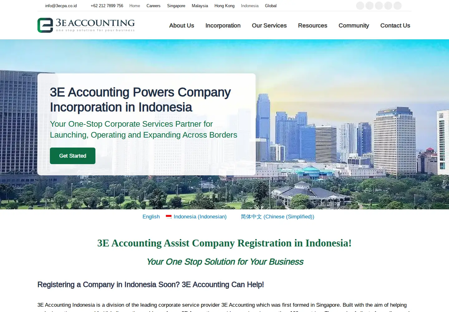 Screenshot of 3ecpa.co.id