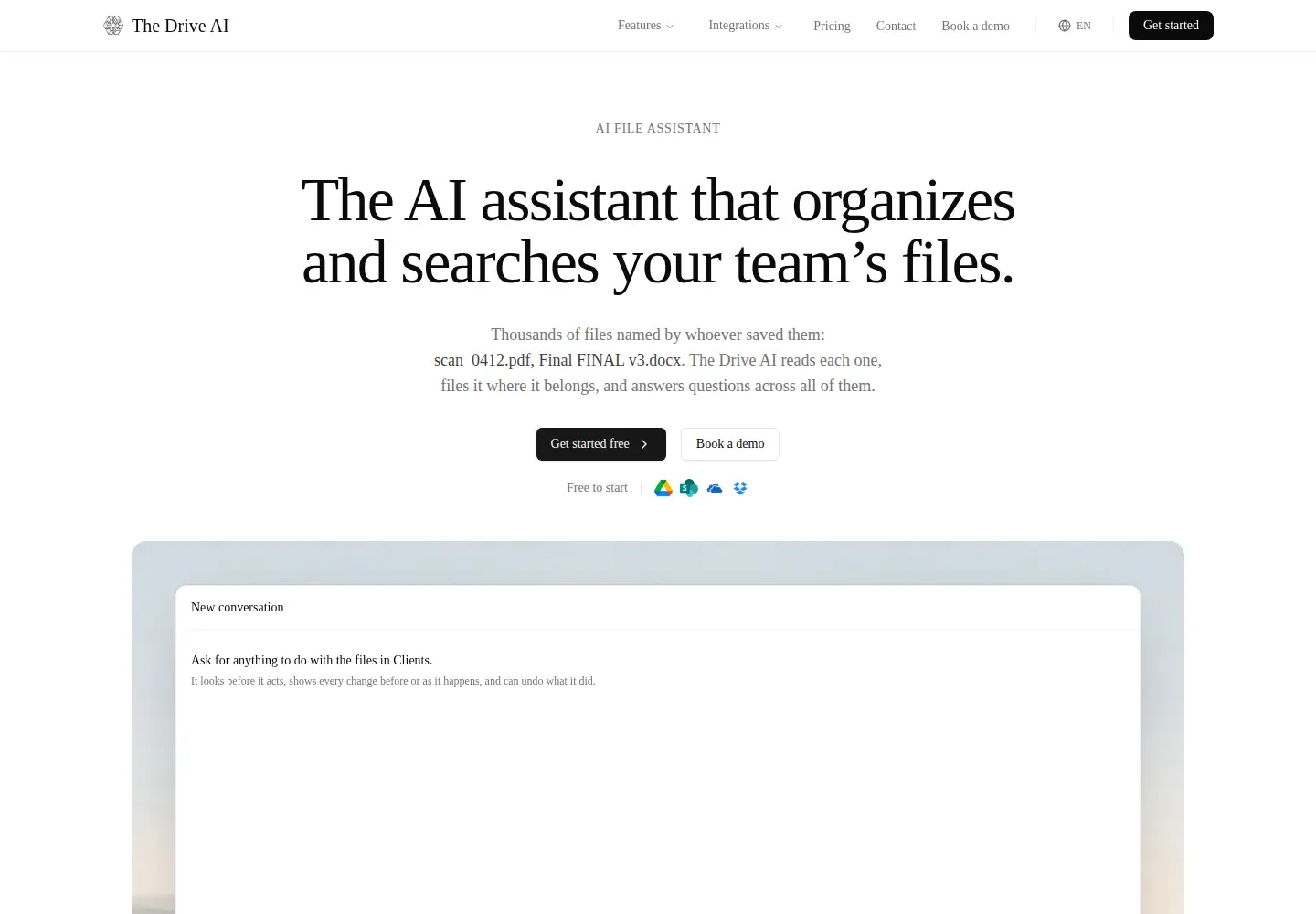 Screenshot of thedrive.ai