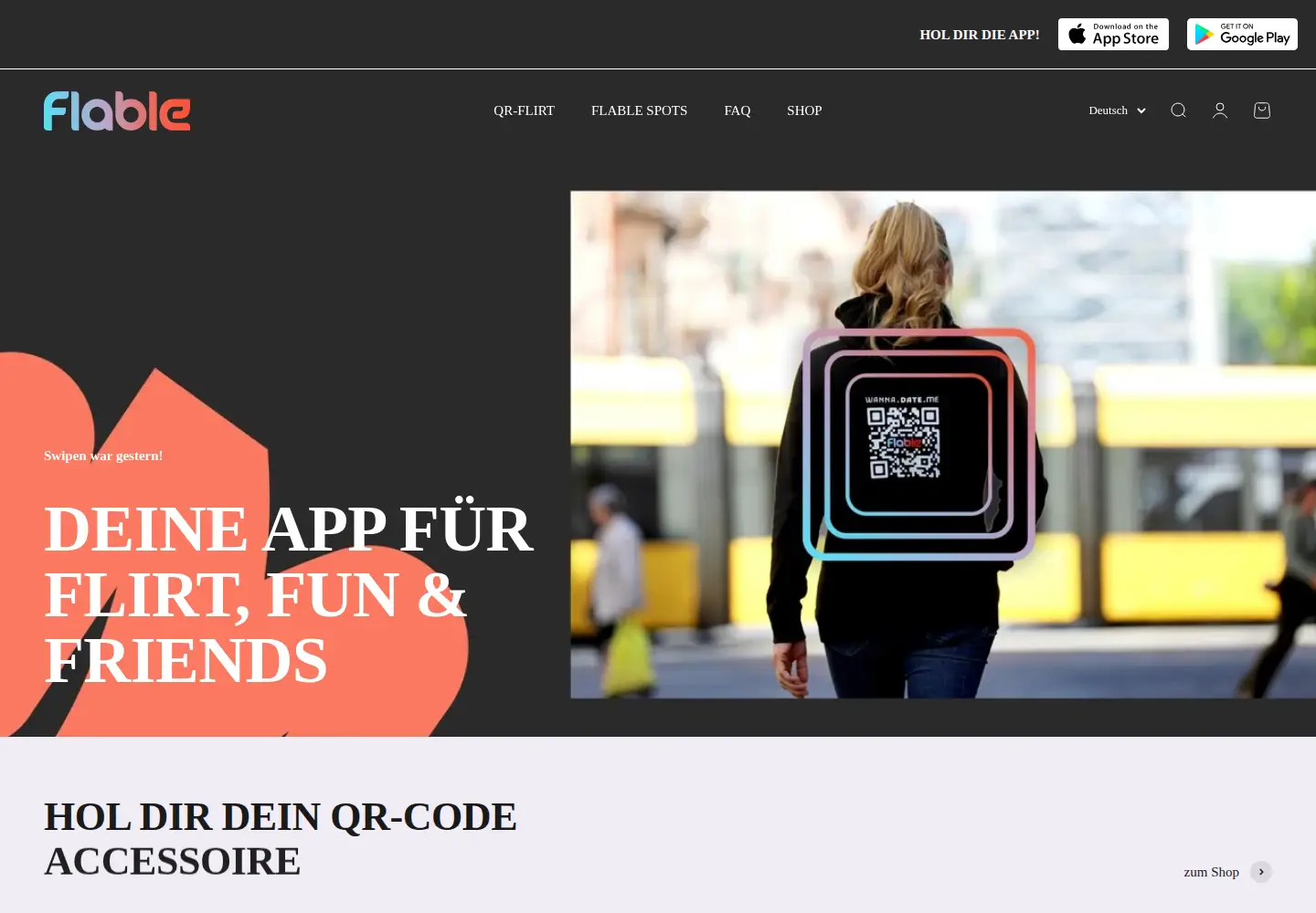 Screenshot of flable.de