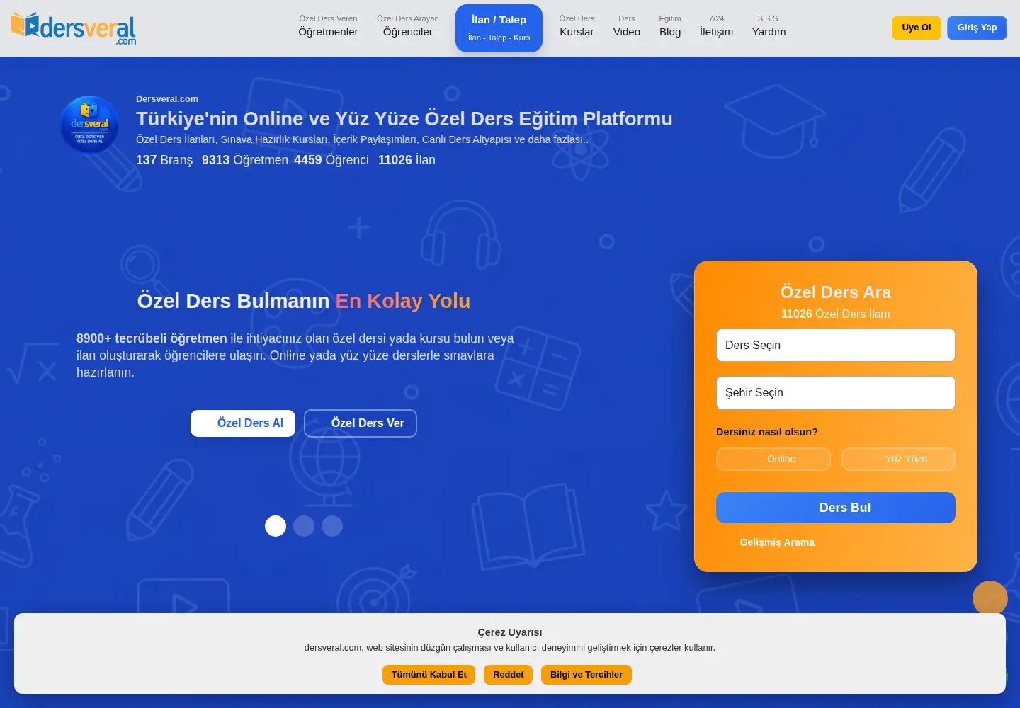 Screenshot of dersveral.com