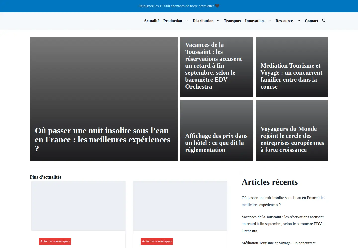 Screenshot of tourismefrance.org