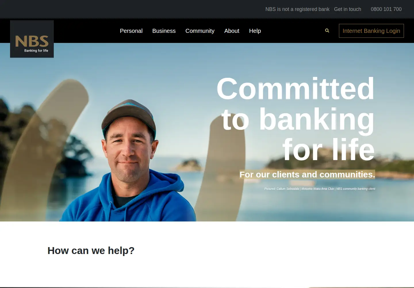 Screenshot of nbs.co.nz