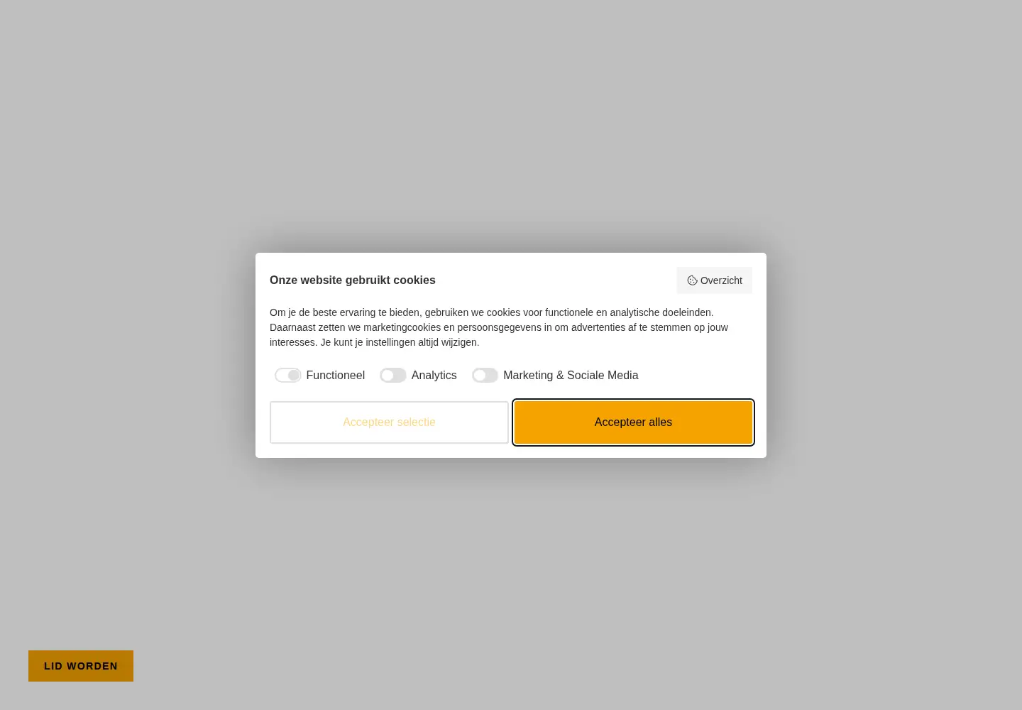 Screenshot of clubpellikaan.nl