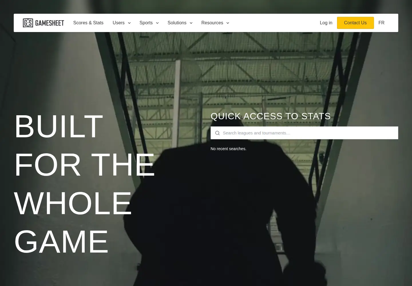 Screenshot of gamesheetinc.com