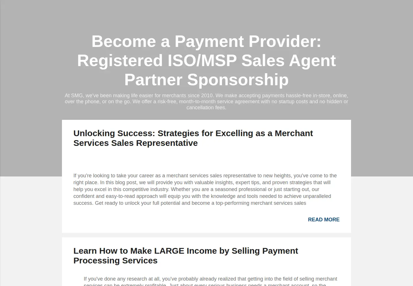 Screenshot of isosalespartners.com