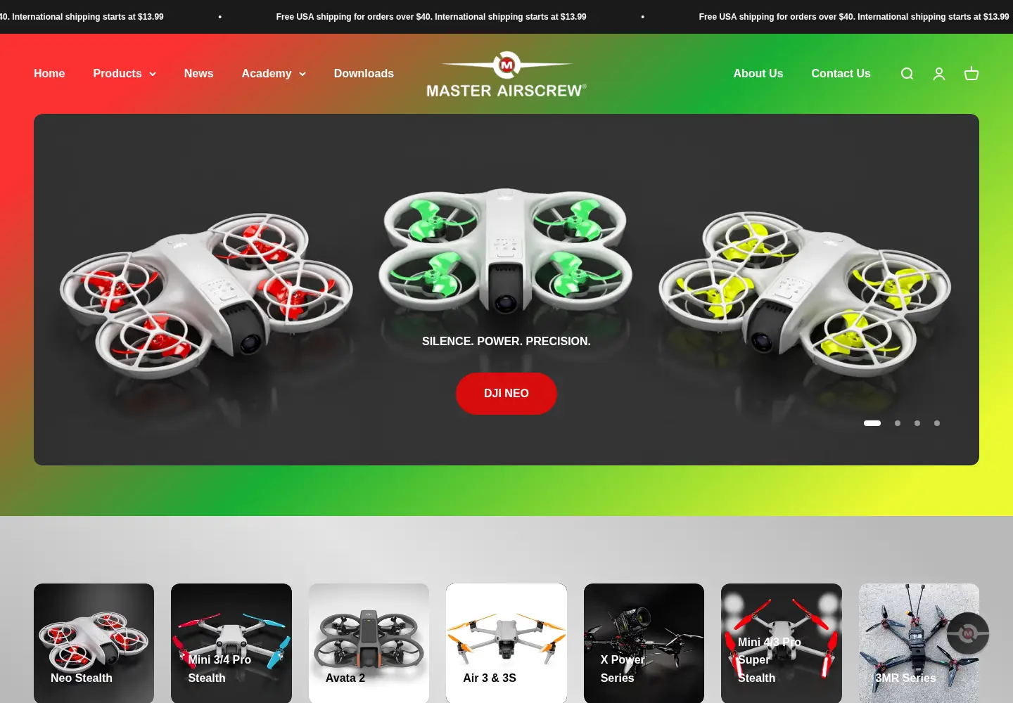 Captured homepage of masterairscrew.com in the current scan