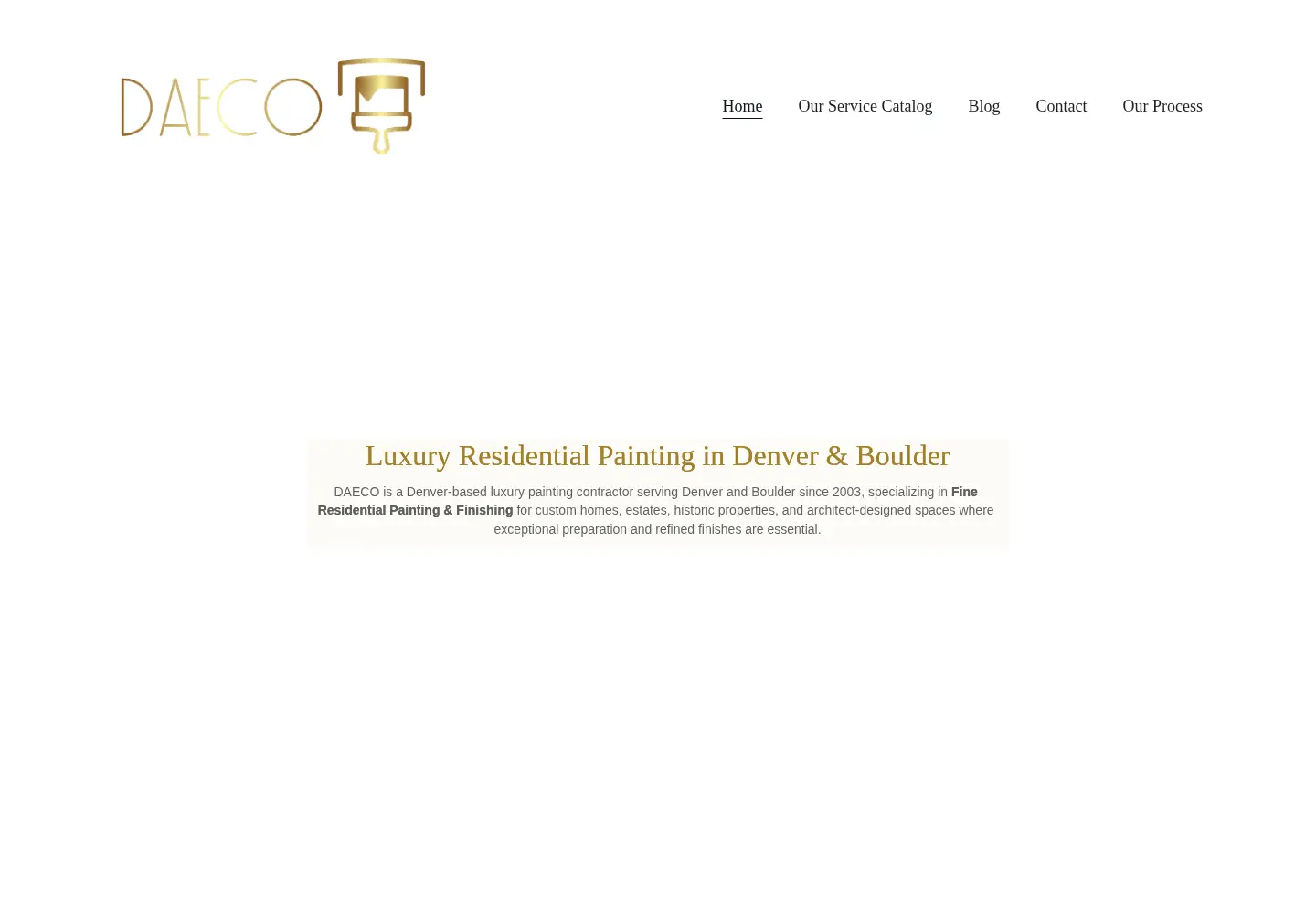 Screenshot of daecopainting.com