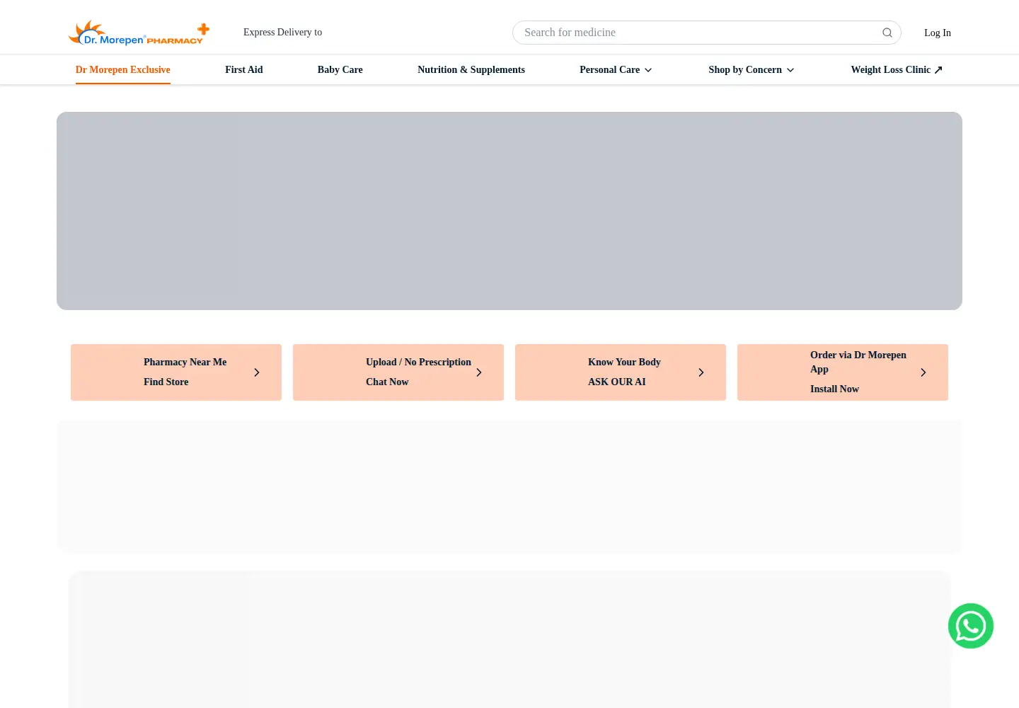 Screenshot of drmorepenpharmacy.com
