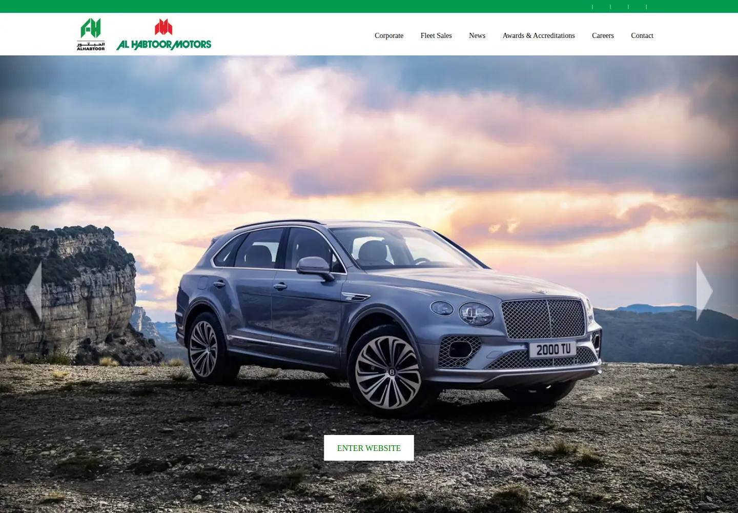 Screenshot of habtoormotors.com