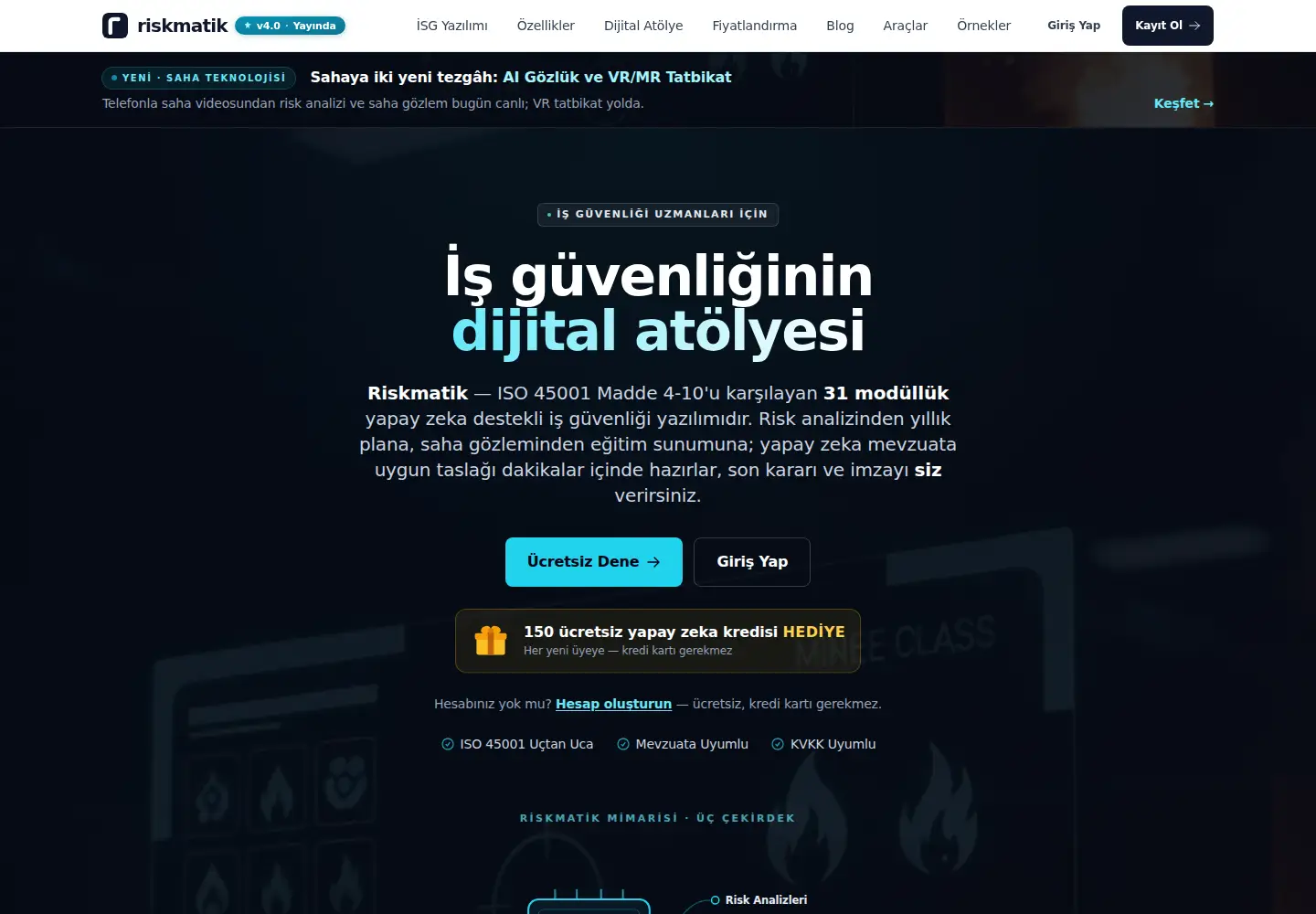 Screenshot of riskmatik.com