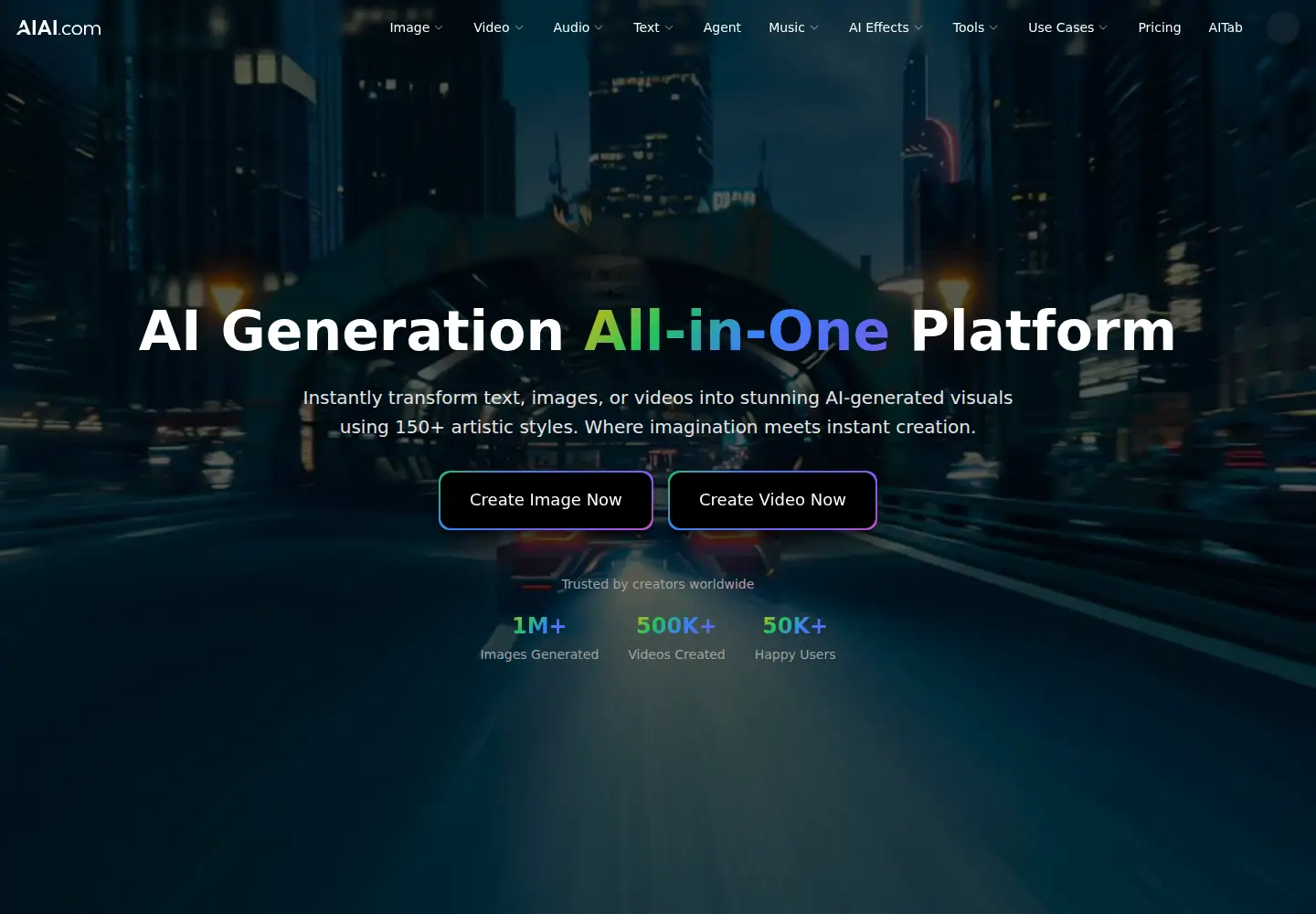 Screenshot of aiai.com