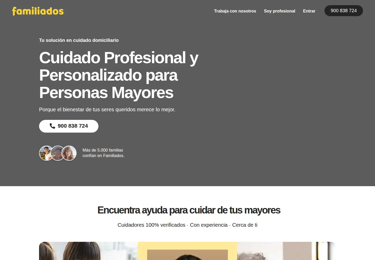 Screenshot of familiados.com