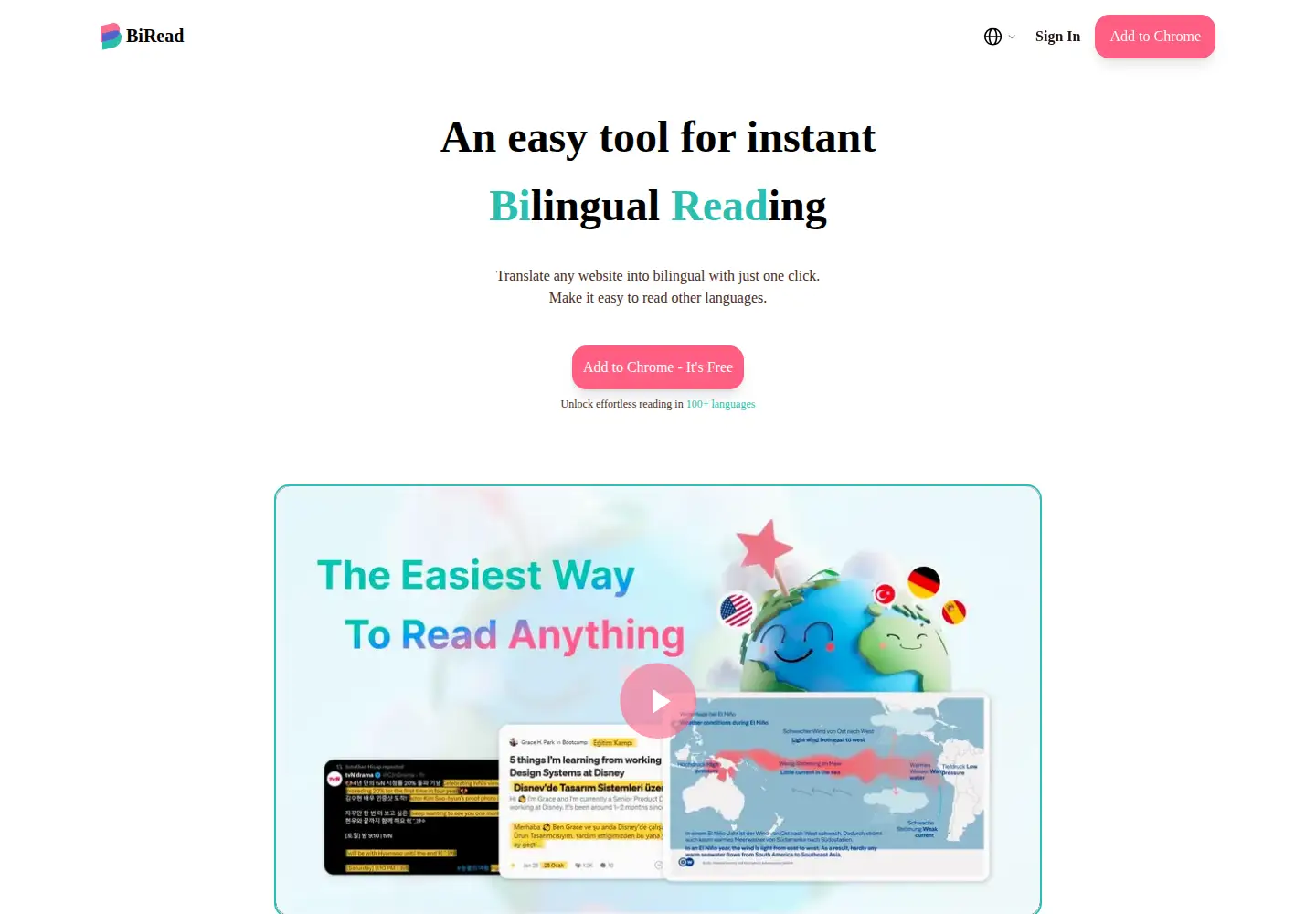 Screenshot of biread.com