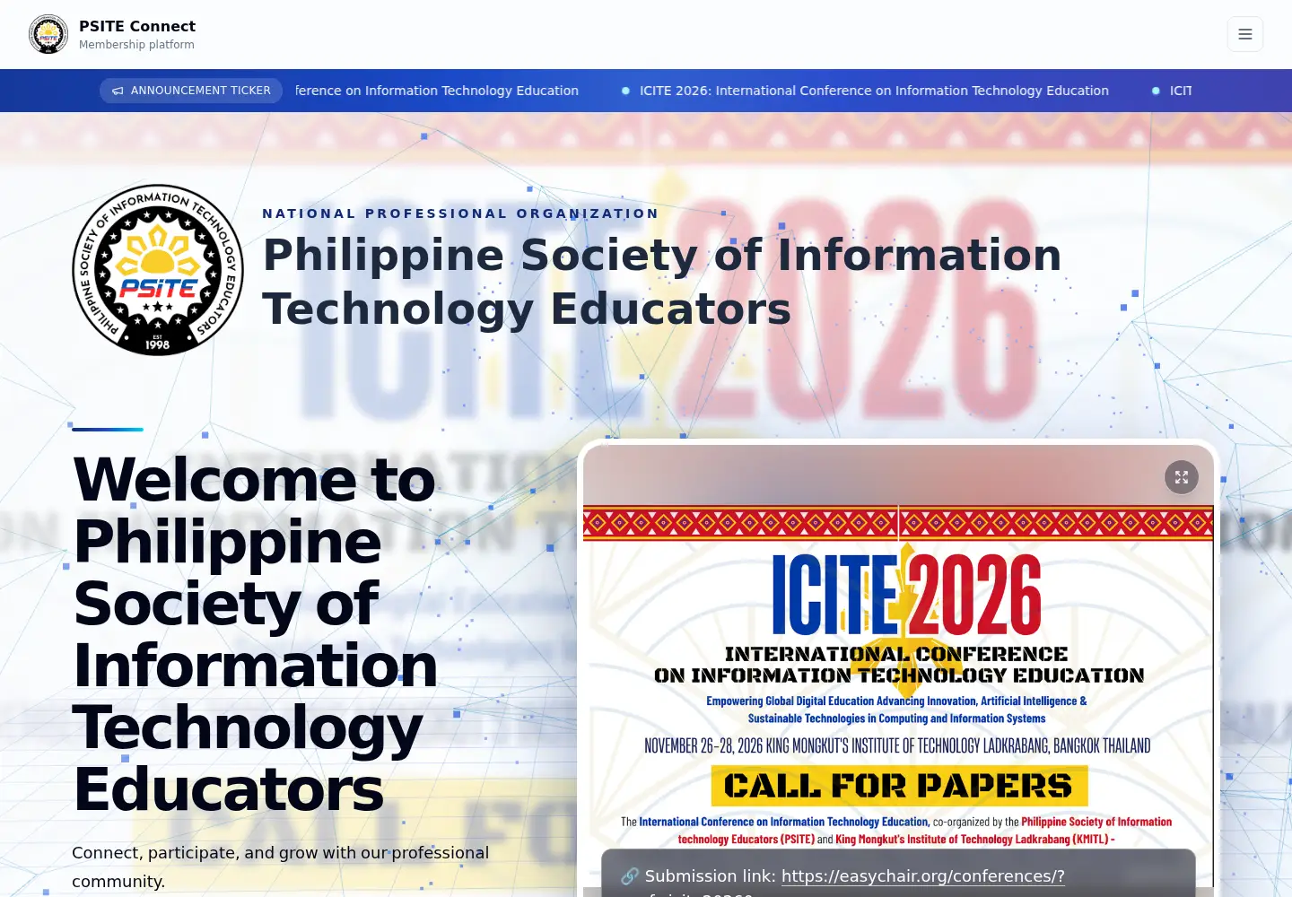 Screenshot of psite.org