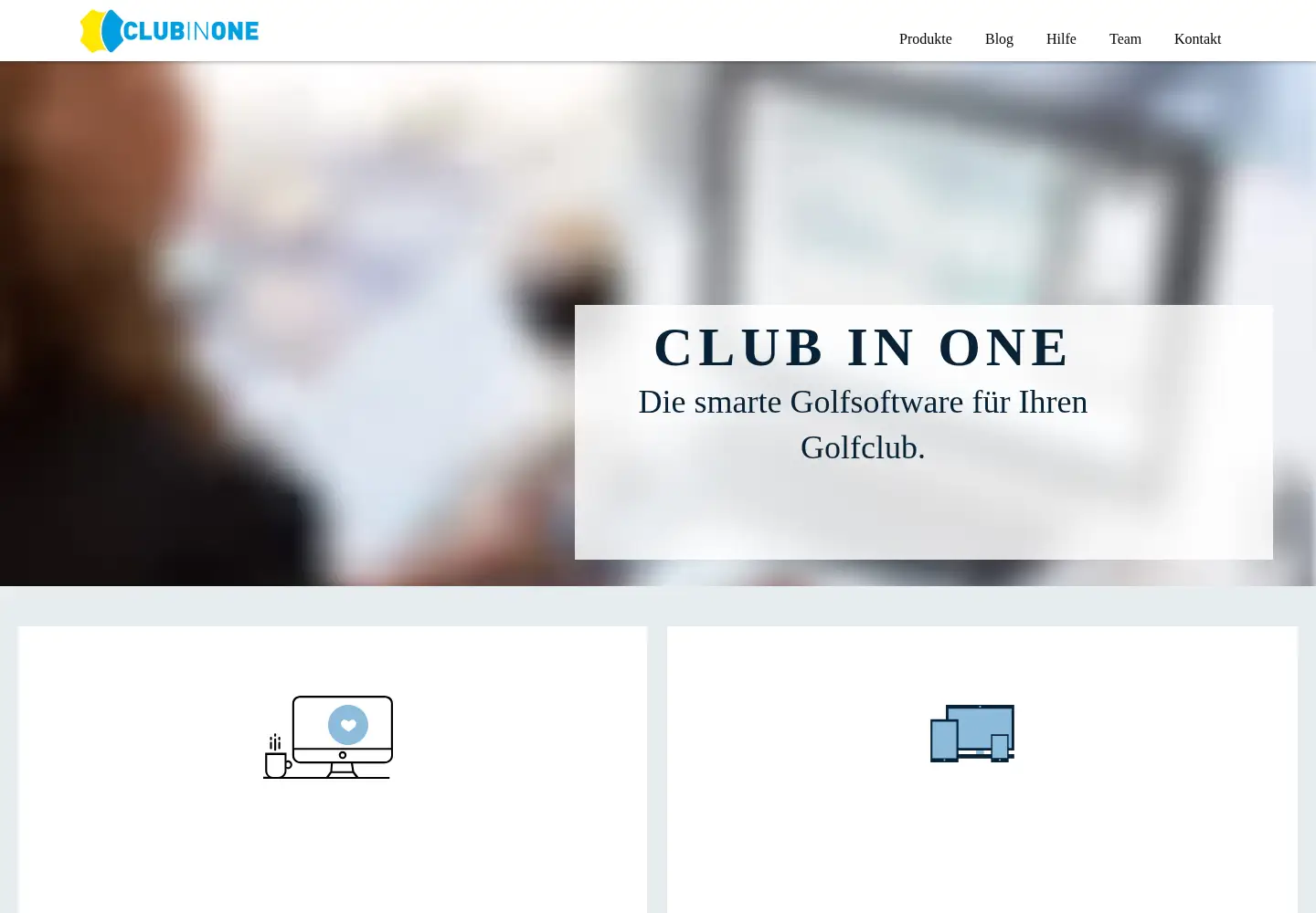 Screenshot of clubinone.com